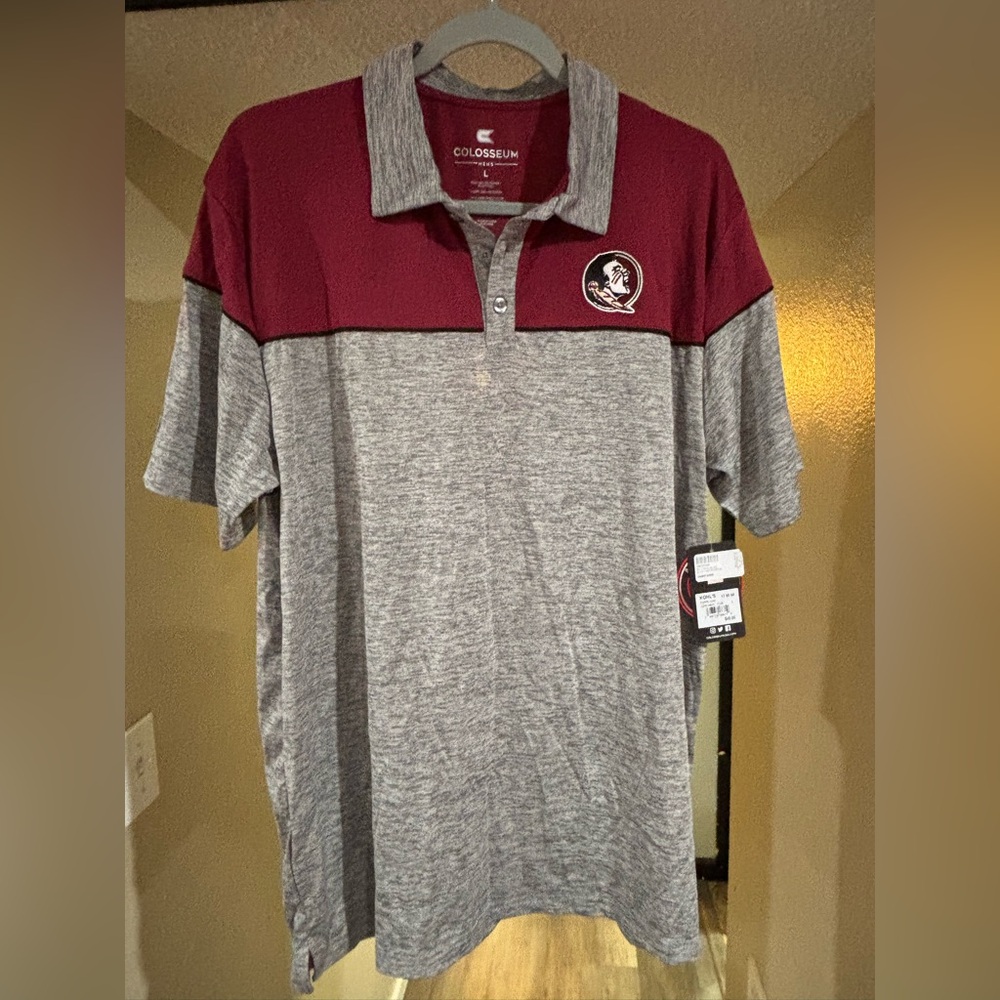 Florida State Colosseum Brand Polo Size Men’s Large
